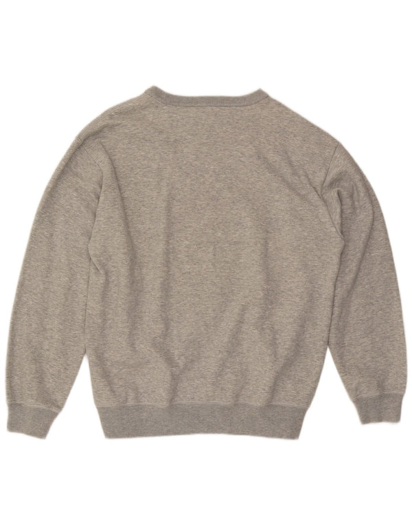 NAUTICA Mens Sweatshirt Jumper Large Grey Cotton