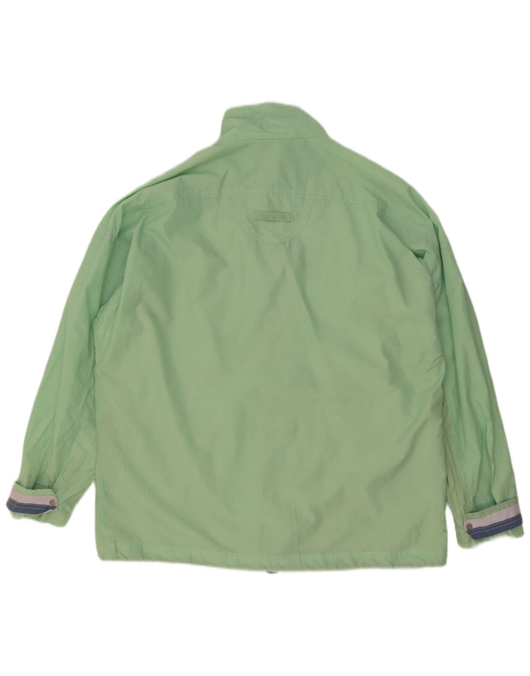 Diadora Womens Oversized Rain Jacket UK 14 Medium Green Nylon