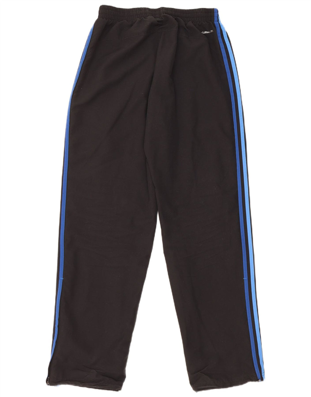 Adidas Mens Climalite Tracksuit Trousers Medium Black Polyester