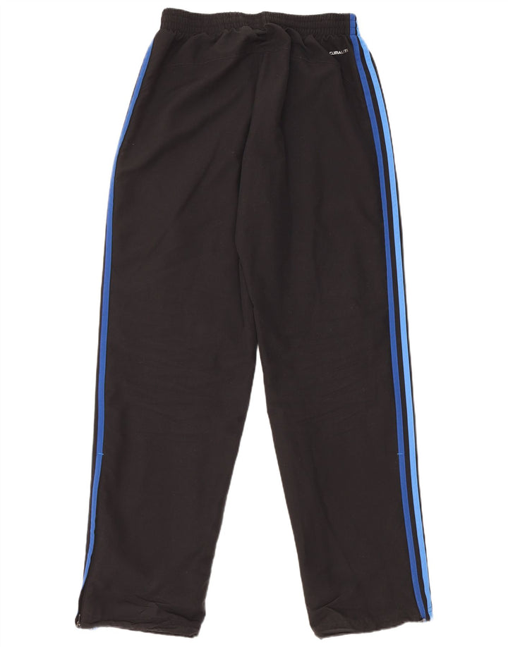 Adidas Mens Climalite Tracksuit Trousers Medium Black Polyester