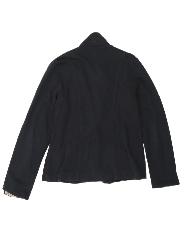 Nike Womens 2 Button Blazer Jacket UK 18 XL Navy Blue