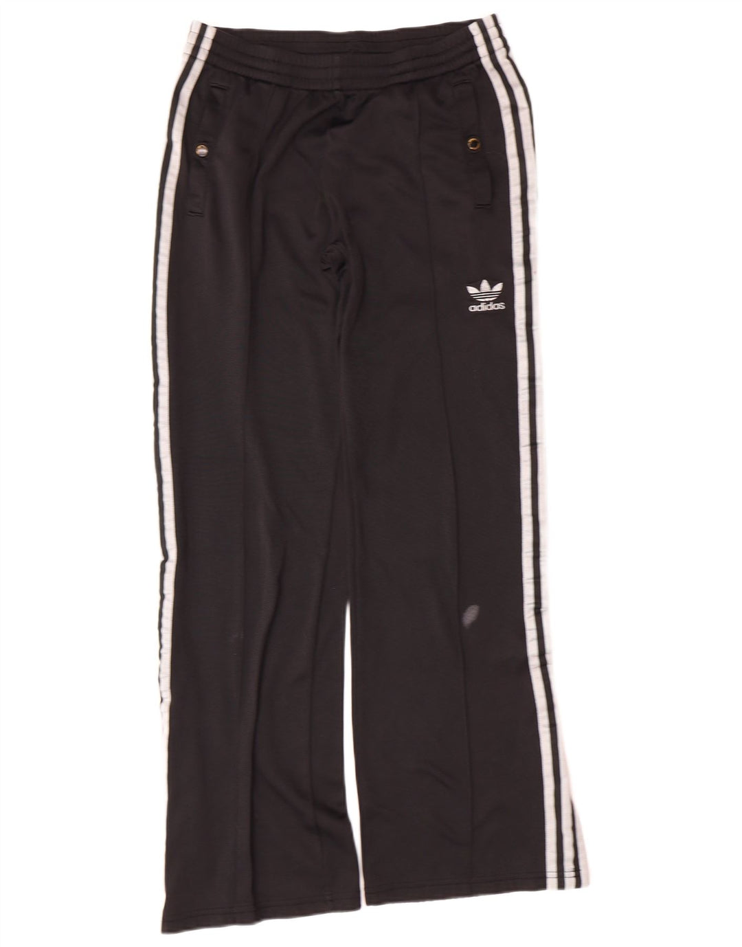 ADIDAS Womens Tracksuit Trousers EU 40 Medium  Black Polyamide