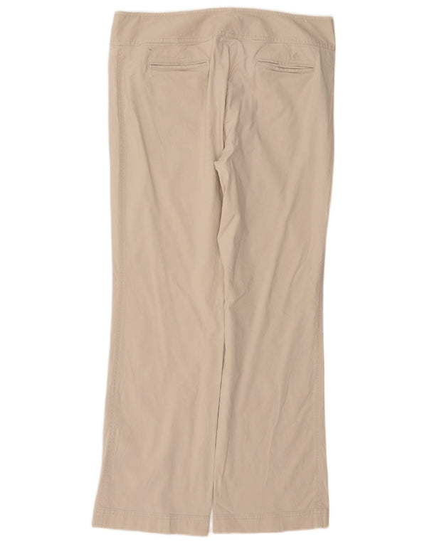 Tommy Hilfiger Womens Casual Trousers US 16 2XL W34 L31 Beige Cotton