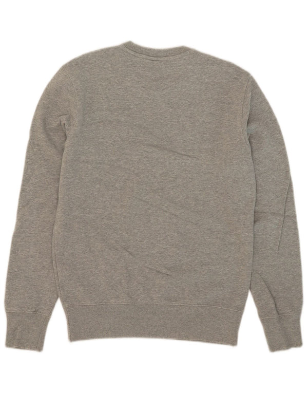 Champion Mens Sweatshirt Jumper Small Grey Cotton