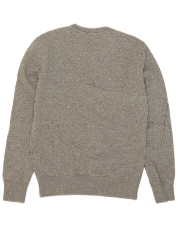 Champion Mens Sweatshirt Jumper Small Grey Cotton