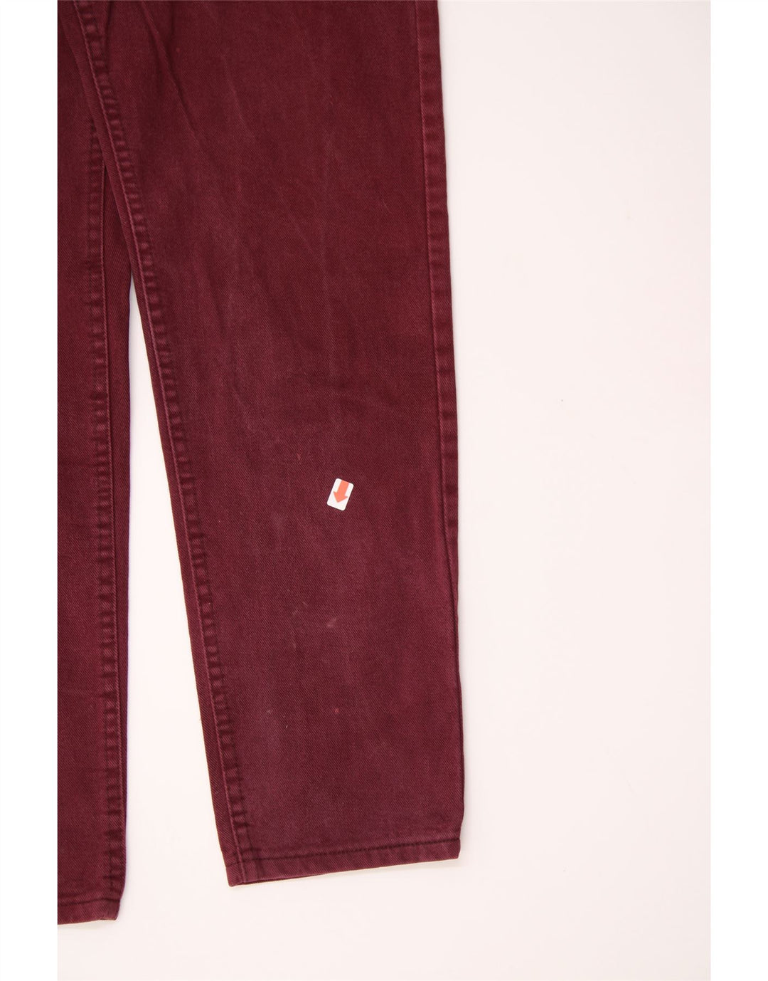 LEE Womens Tapered Jeans W29 L29 Burgundy Cotton Vintage Lee and Second-Hand Lee from Messina Hembry 