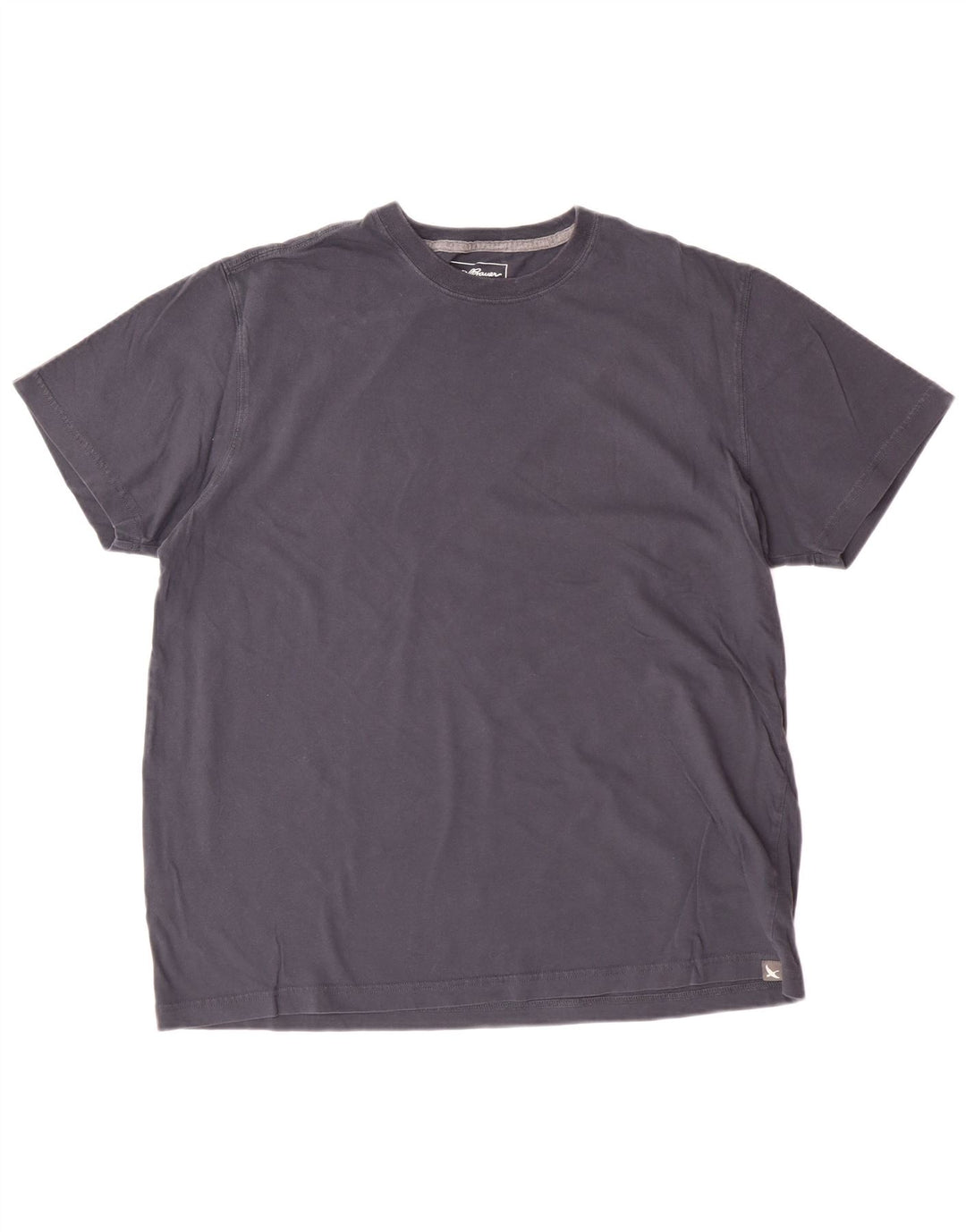 EDDIE BAUER Mens T-Shirt Top Large Grey Cotton