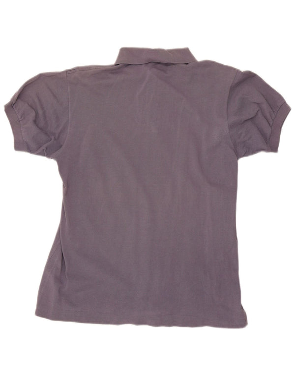 Lacoste Mens Polo Shirt Size 4 Medium Purple Cotton