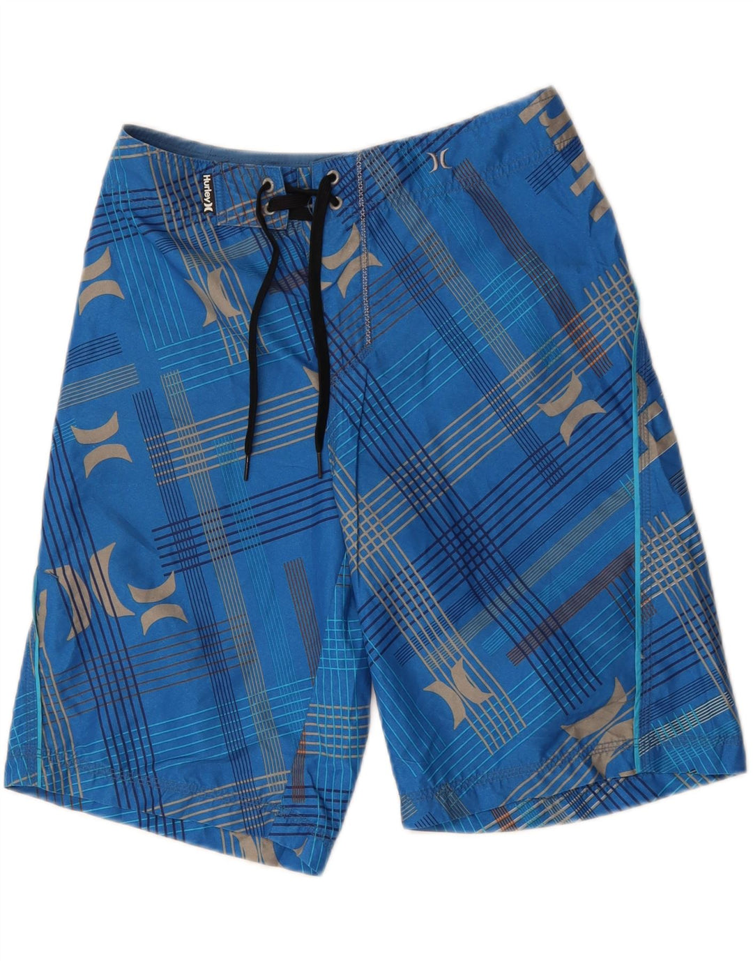 Mens Graphic Swimming Shorts Small Vintage Hurley and Second-Hand Hurley from Messina Hembry 