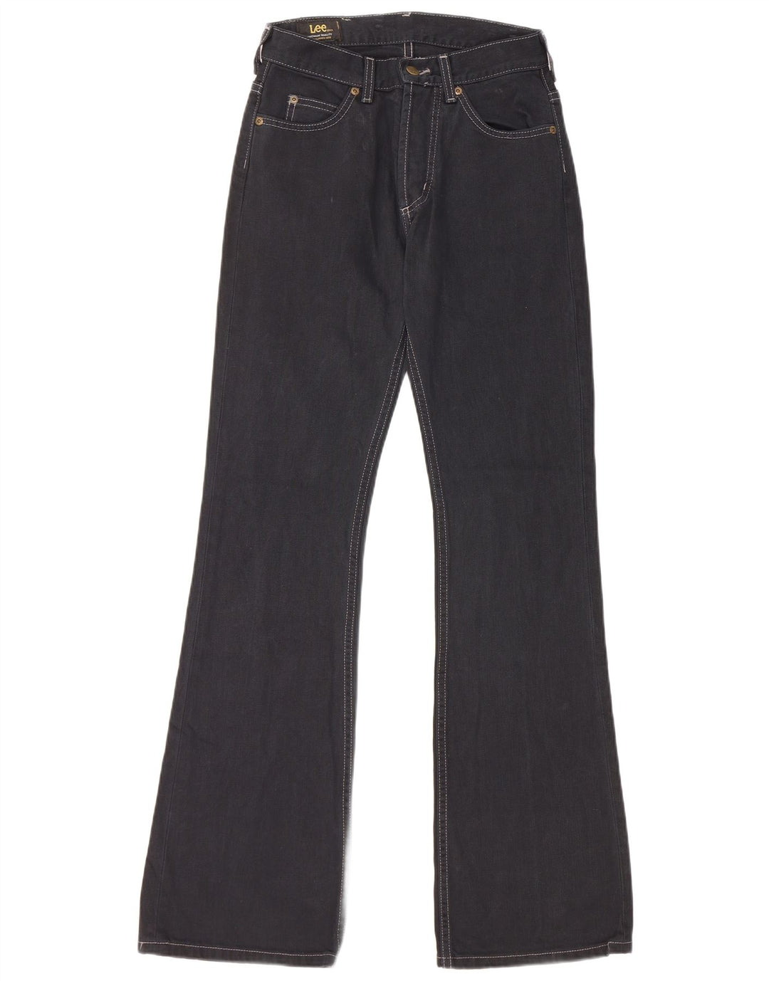 Lee Womens Flared Jeans W27 L32 Navy Blue