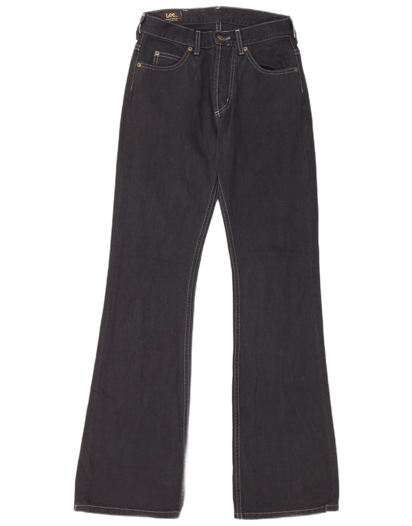 Lee Womens Flared Jeans W27 L32 Navy Blue