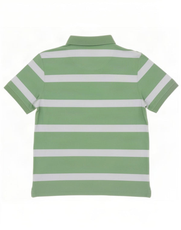 Timberland Mens Earthkeepers Slim Fit Polo Shirt 2XL Green Striped