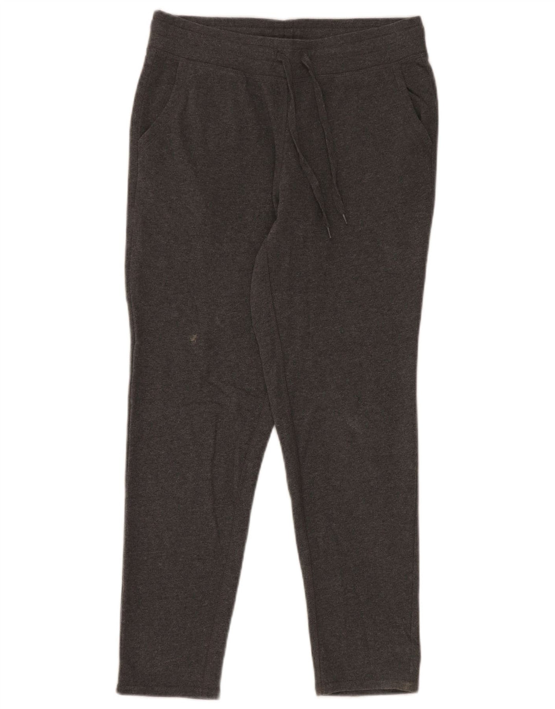 Champion Womens Tracksuit Trousers UK 14 Medium Grey Cotton