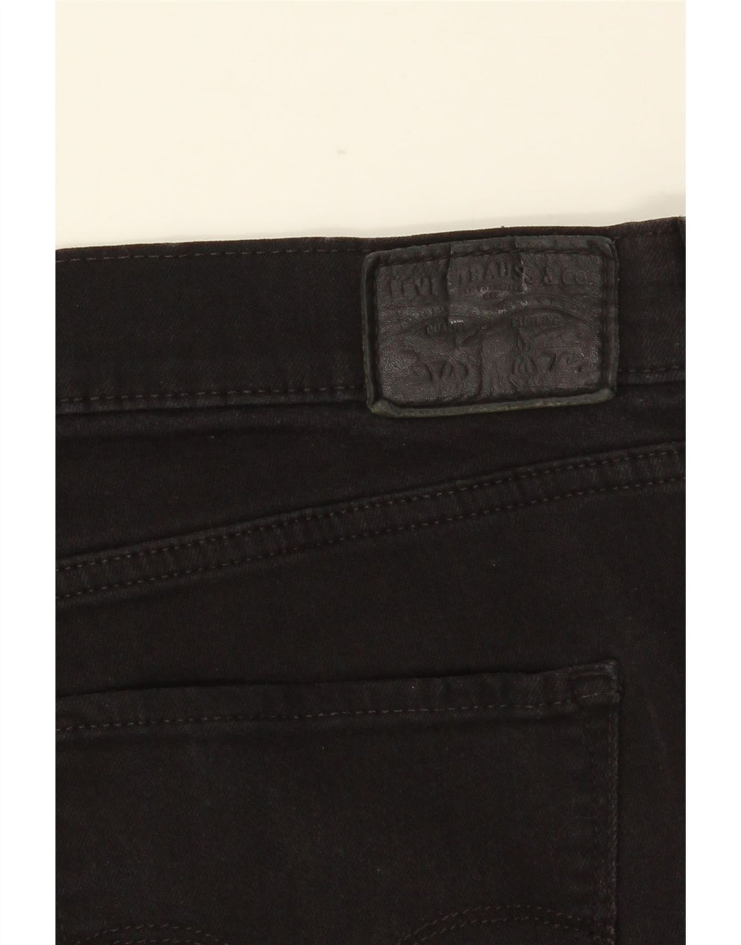 LEVI'S Womens 314 Shaping Straight Jeans W33 L30 Black