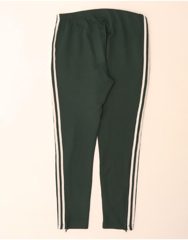ADIDAS Womens Tracksuit Trousers UK 12 Medium Green