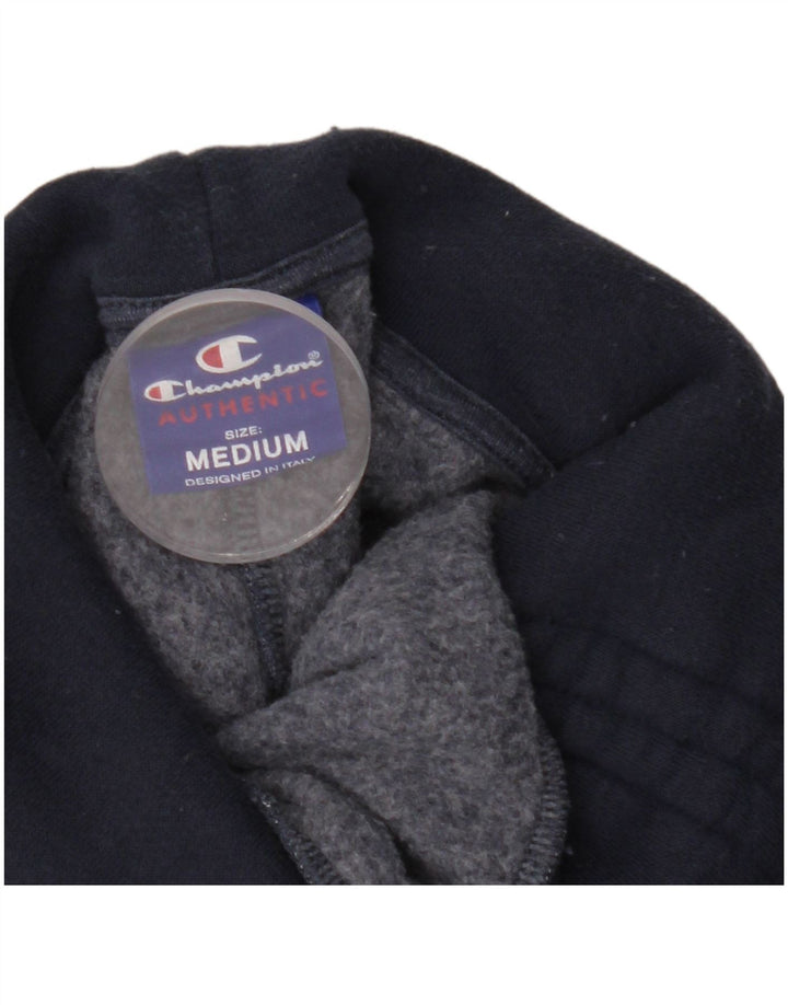 CHAMPION Womens Sweatshirt Jumper UK 12 Medium Navy Blue