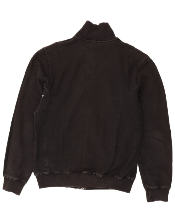 Adidas Mens Tracksuit Top Jacket Medium Black Cotton