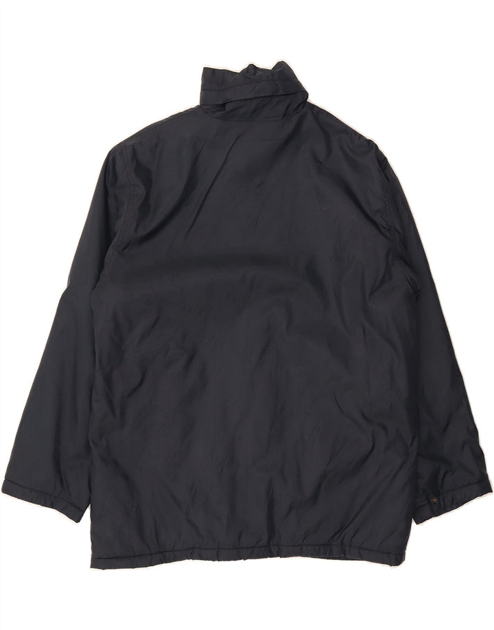 VINTAGE Mens Windbreaker Jacket UK 42 XL Navy Blue Polyamide Vintage Vintage and Second-Hand Vintage from Messina Hembry 