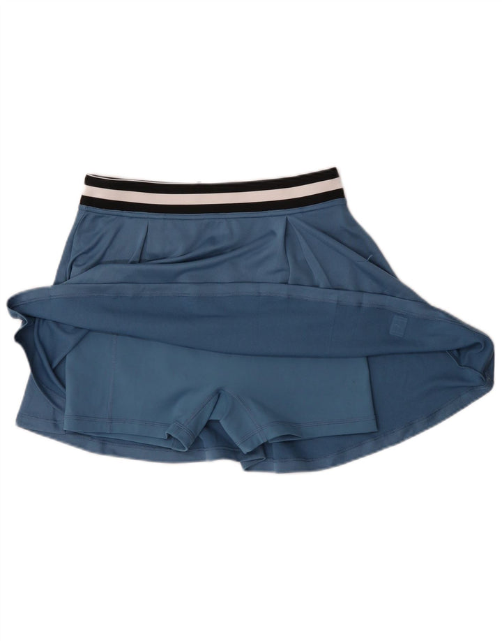 Nike Womens Dri Fit Skort UK 14 Medium  Blue Colourblock
