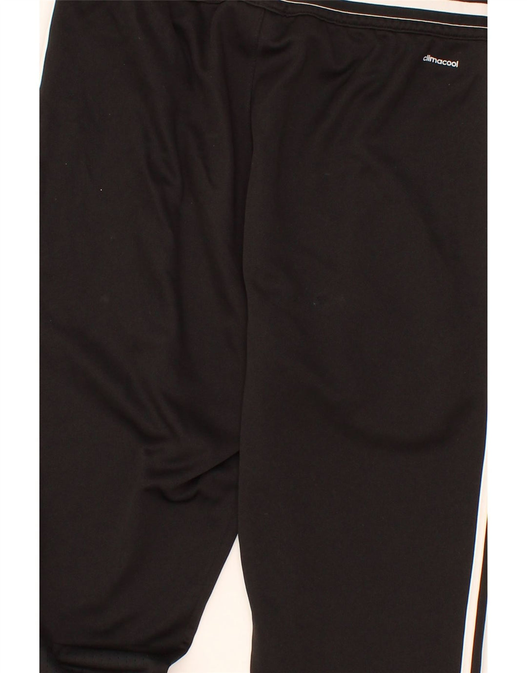 ADIDAS Mens Climalite Tracksuit Trousers Small Black Polyester Vintage Adidas and Second-Hand Adidas from Messina Hembry 