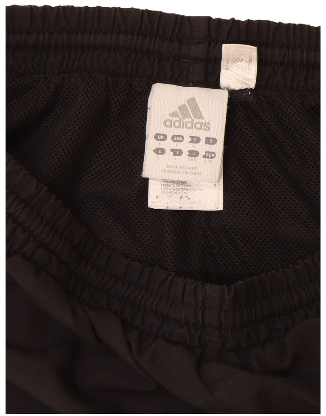 ADIDAS Mens Sport Shorts Large  Black Polyester
