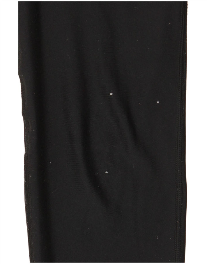 UNDER ARMOUR Womens Graphic Leggings UK 10 Small  Black