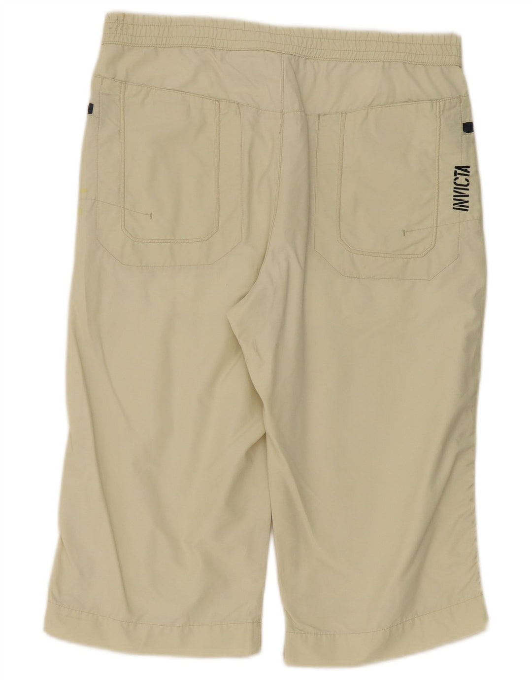 INVICTA Womens Bermuda Shorts IT 46 Large W32 Beige Cotton