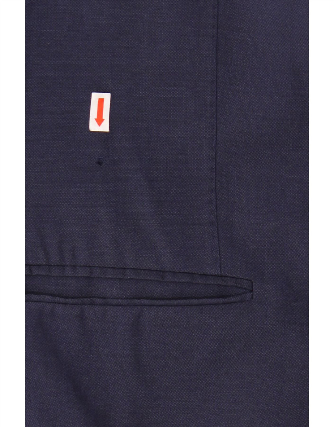 VINTAGE Mens 2 Button Blazer Jacket IT 48 Medium Navy Blue Viscose