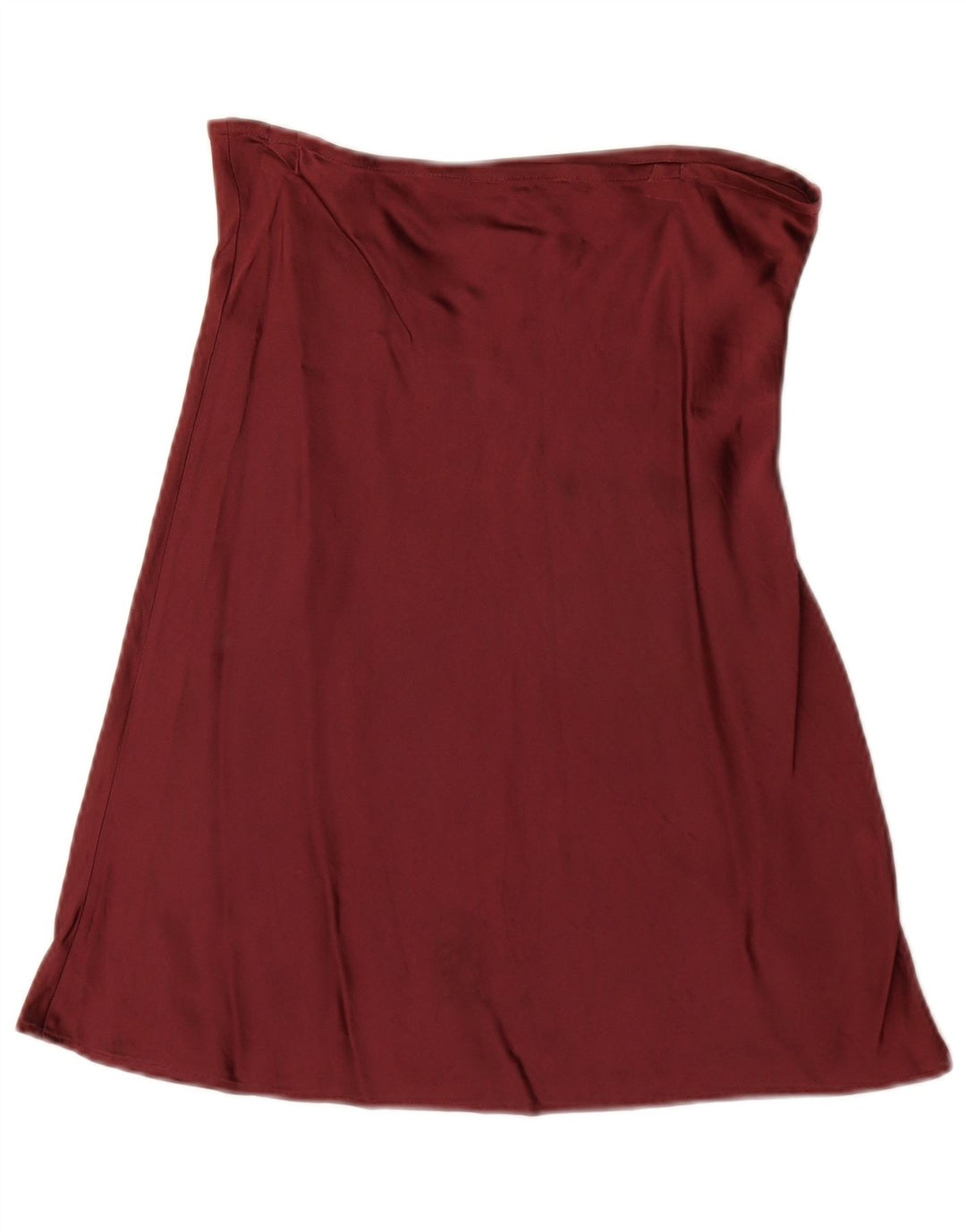 NICO NICO Womens A-Line Skirt IT 40 Small W28  Burgundy Acetate