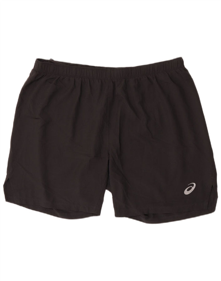Asics Mens Sport Shorts 2XL  Black Polyester