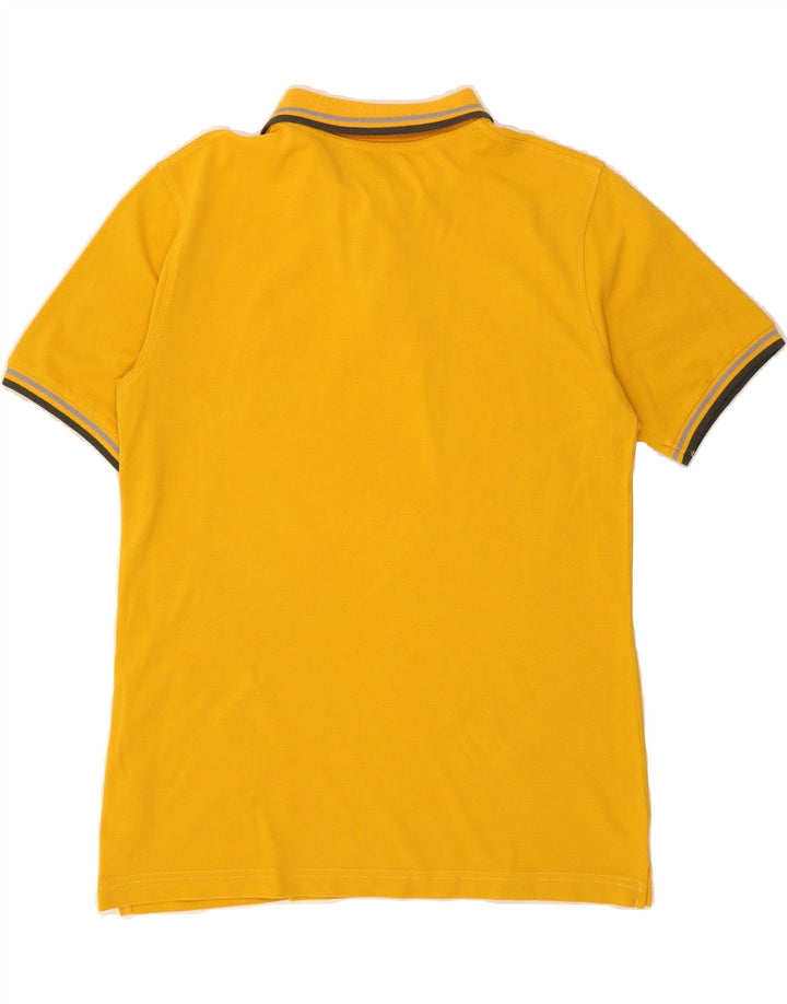 DACK'S Mens Polo Shirt Medium Yellow Cotton Vintage Dack's and Second-Hand Dack's from Messina Hembry 