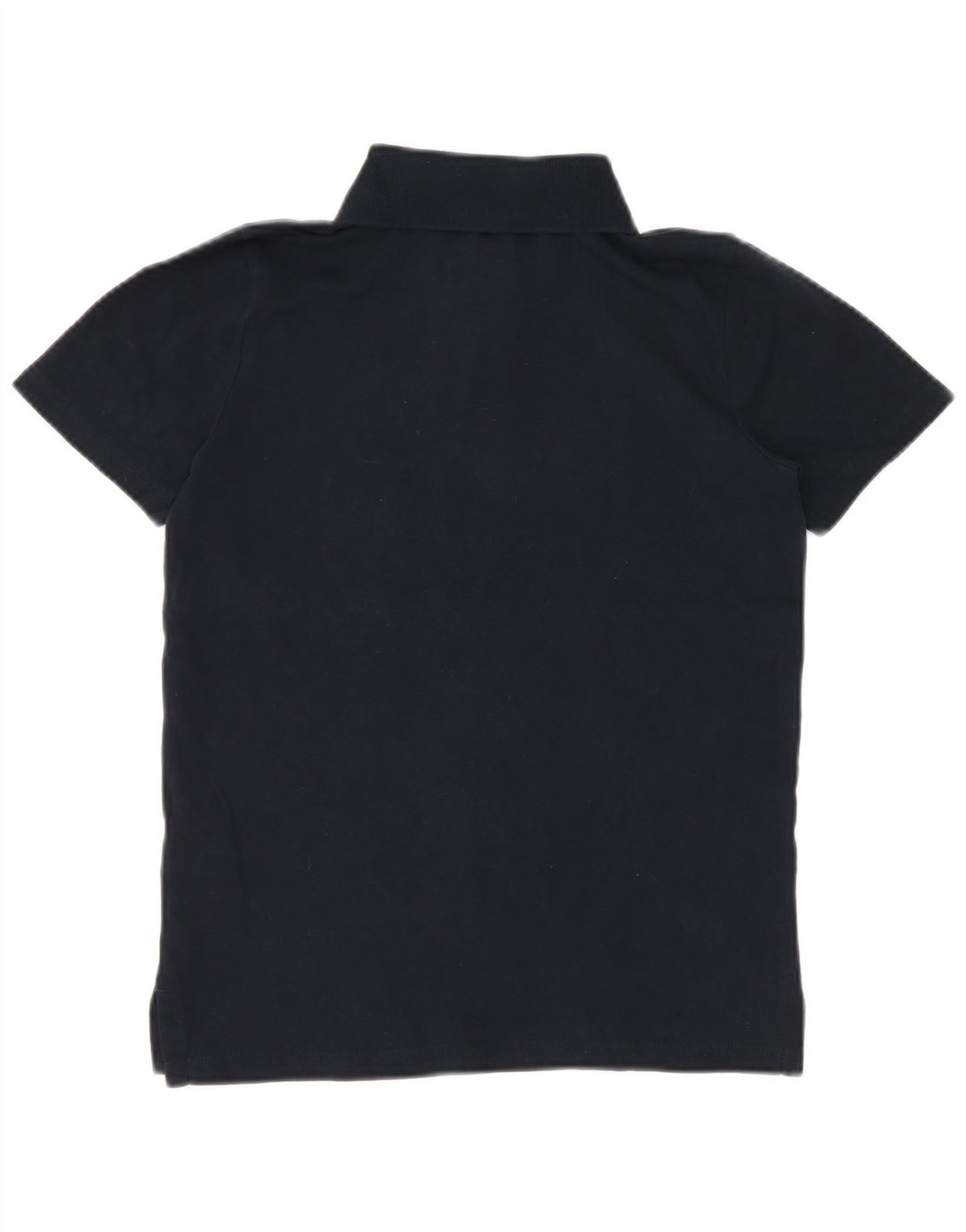 ABERCROMBIE & FITCH Boys Polo Shirt 13-14 Years Navy Blue Cotton