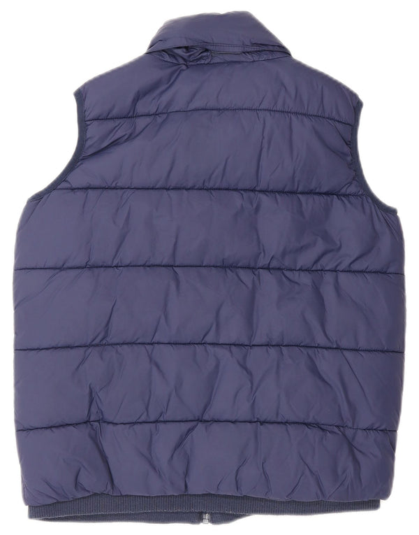 Timberland Boys Padded Gilet 9-10 Years Navy Blue Polyester