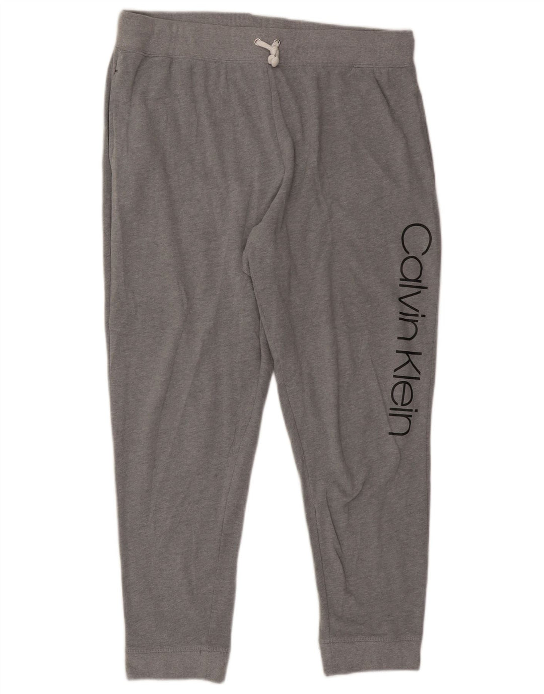 CALVIN KLEIN Womens Tracksuit Trousers Joggers UK 18 XL  Grey Flecked
