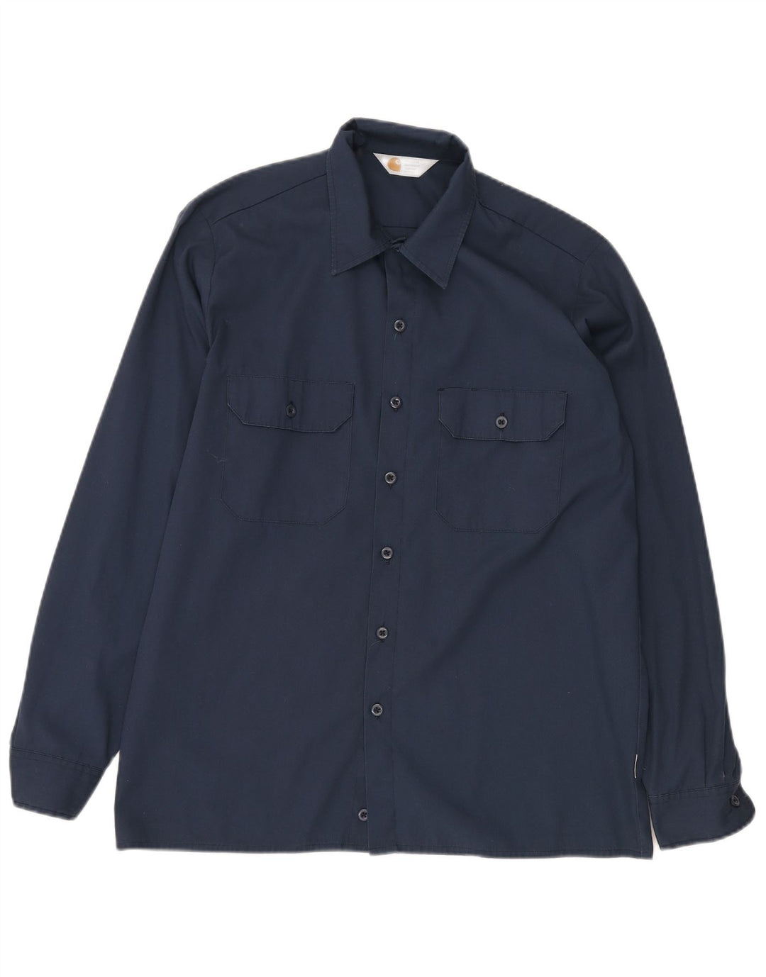 CARHARTT Mens Shirt Medium Navy Blue