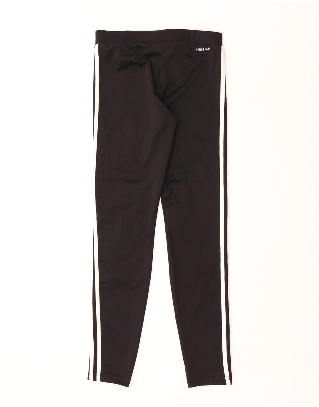 ADIDAS Girls Aeroready Leggings 13-14 Years Black Polyester