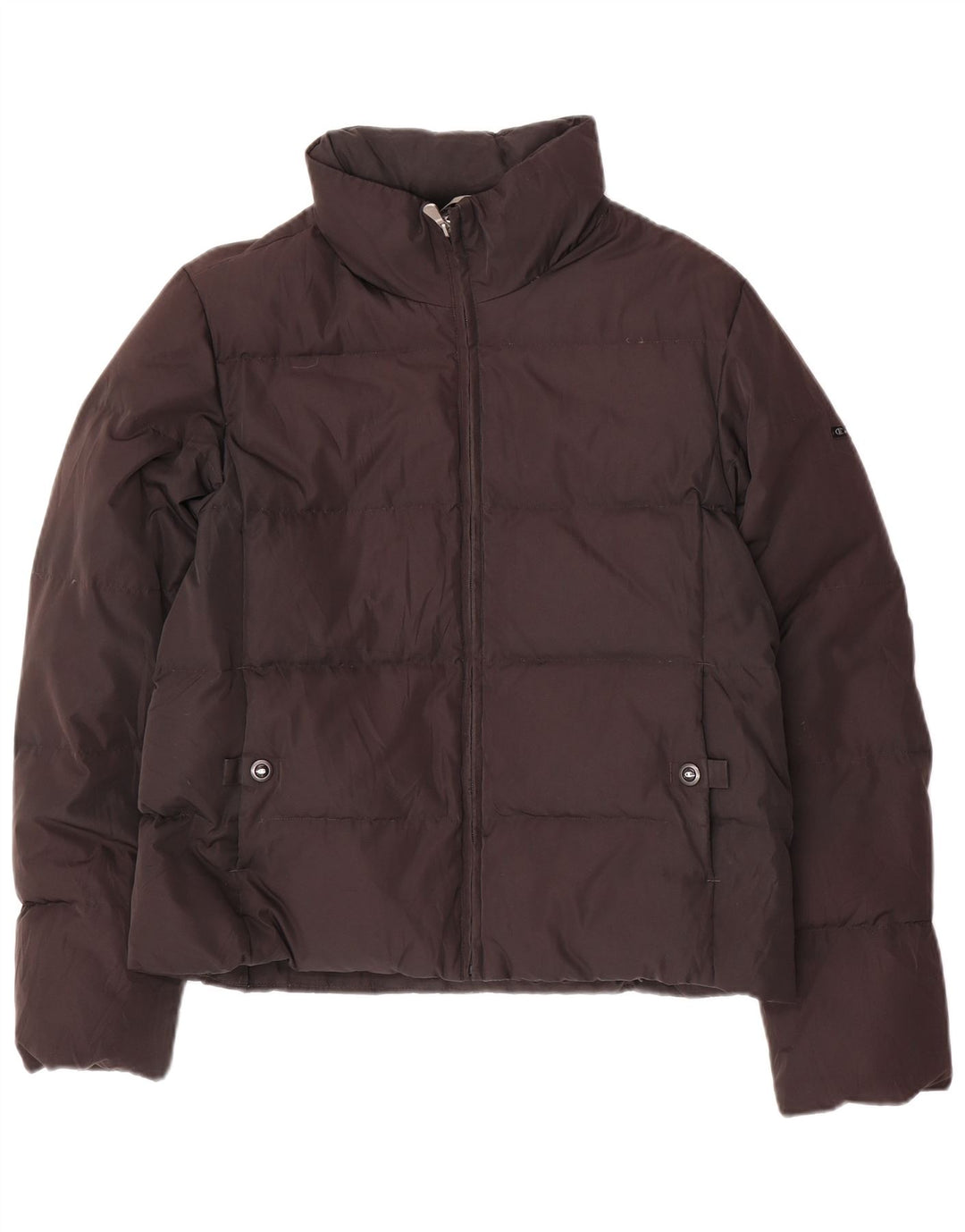 Champion Womens Padded Jacket UK 14 Medium Black