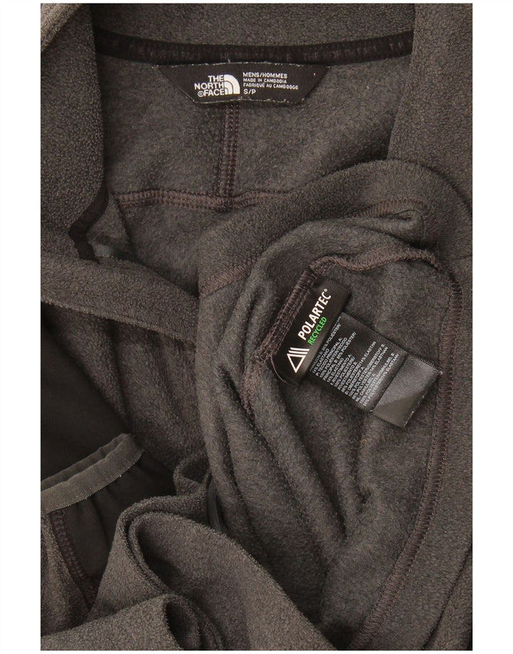 The North Face Mens Fleece Jacket UK 36 Small Grey Colourblock Polyester