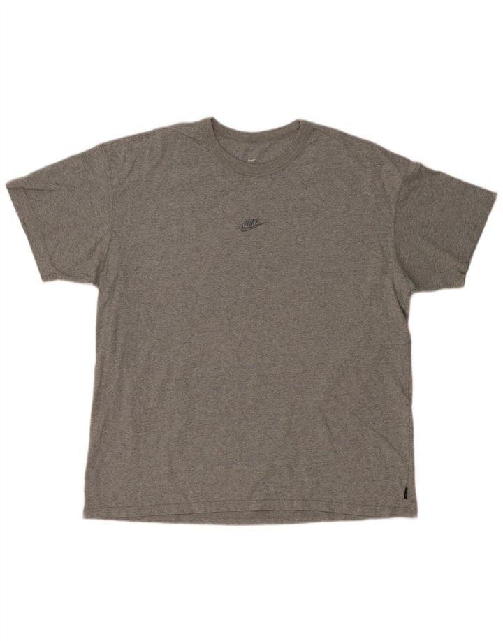 Nike Mens T-Shirt Top XL Grey