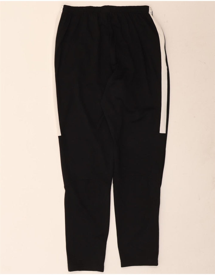 Nike Mens Dri Fit Tracksuit Trousers Large Black Colourblock Polyester