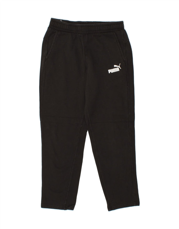 PUMA Mens Tracksuit Trousers Medium Black Cotton Vintage Puma and Second-Hand Puma from Messina Hembry 