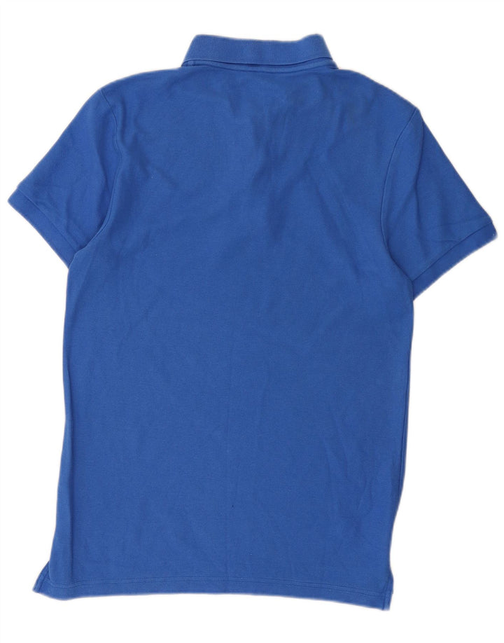 Nike Mens Polo Shirt Small Blue Cotton