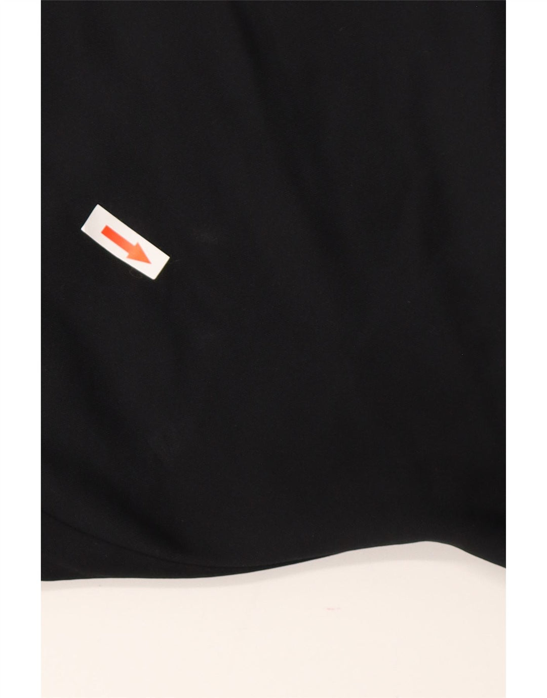 NIKE Mens Dri Fit Zip Neck Pullover Tracksuit Top Medium Black Colourblock