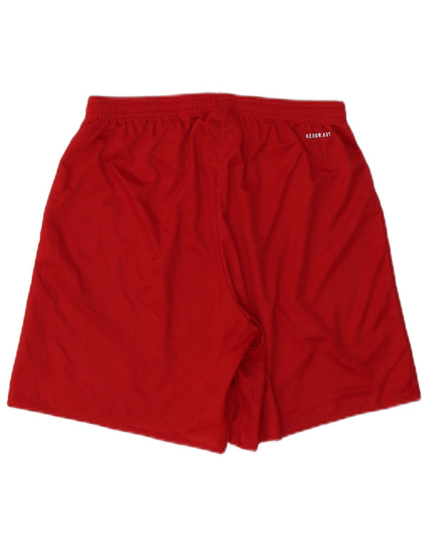 ADIDAS Mens Aeroready Sport Shorts Medium  Red Polyester