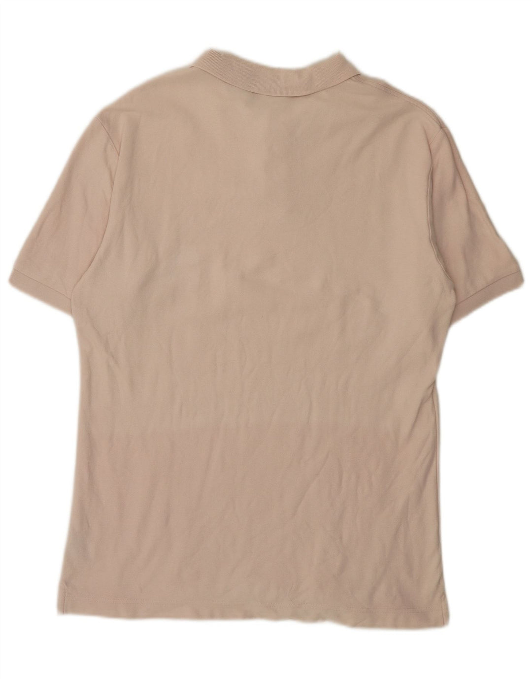 FILA Mens Polo Shirt Medium Beige Cotton