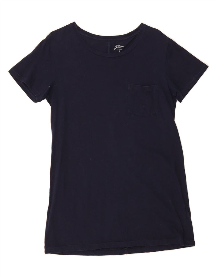 J. CREW Womens Tunic Top UK 10 Small Navy Blue Vintage J. Crew and Second-Hand J. Crew from Messina Hembry 