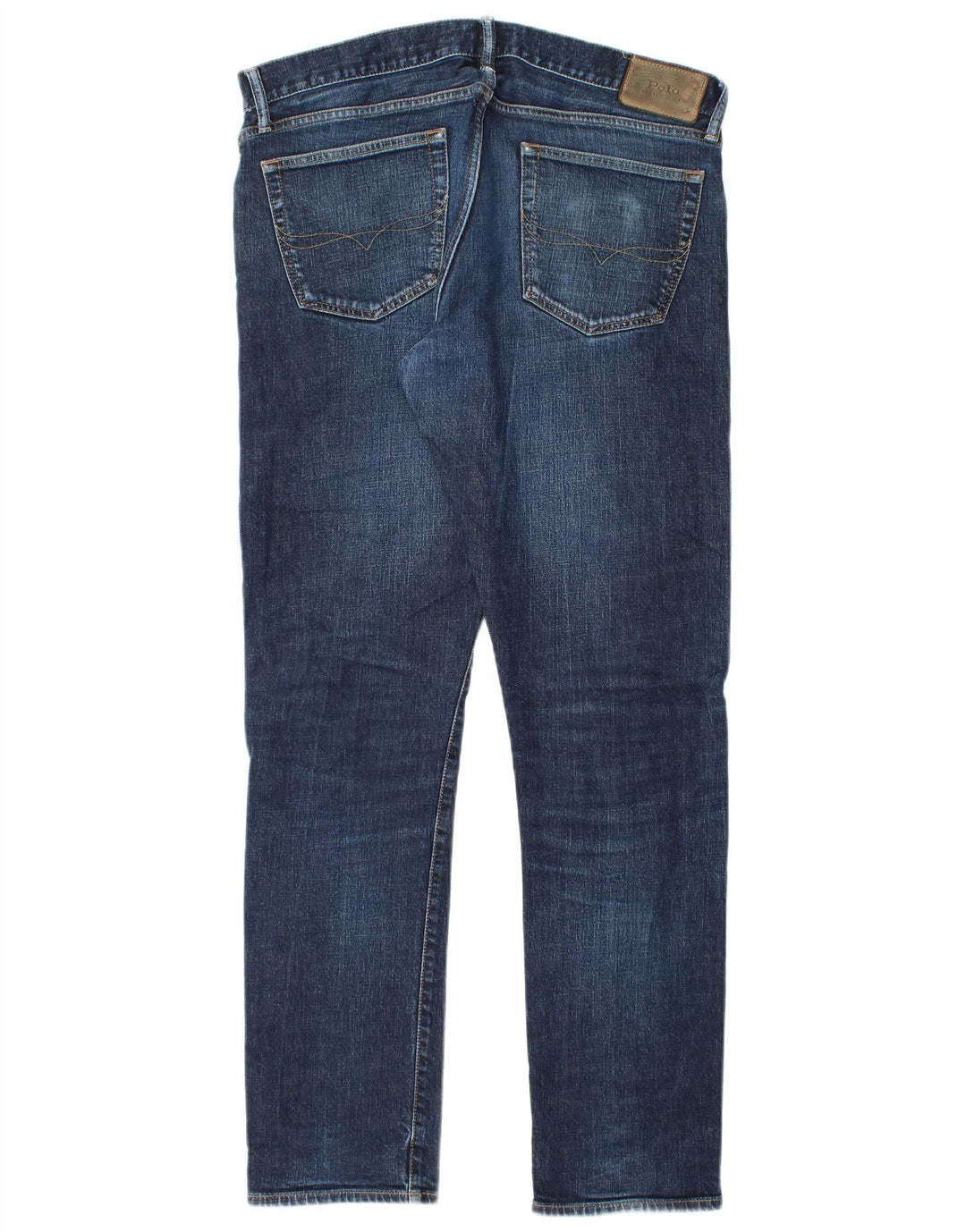 POLO RALPH LAUREN Mens Slim Jeans W34 L32 Blue Cotton