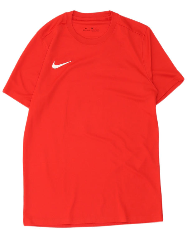 Nike Mens Dri Fit Graphic T-Shirt Top Large Red Polyester