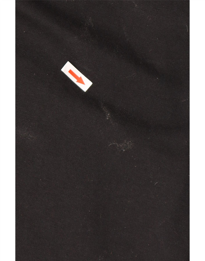 OAKLEY Mens Regular Fit Hoodie Jumper Medium Black Polyester