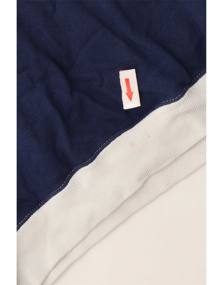 Champion Womens Oversized Crop Sweatshirt Jumper UK 10 Small White